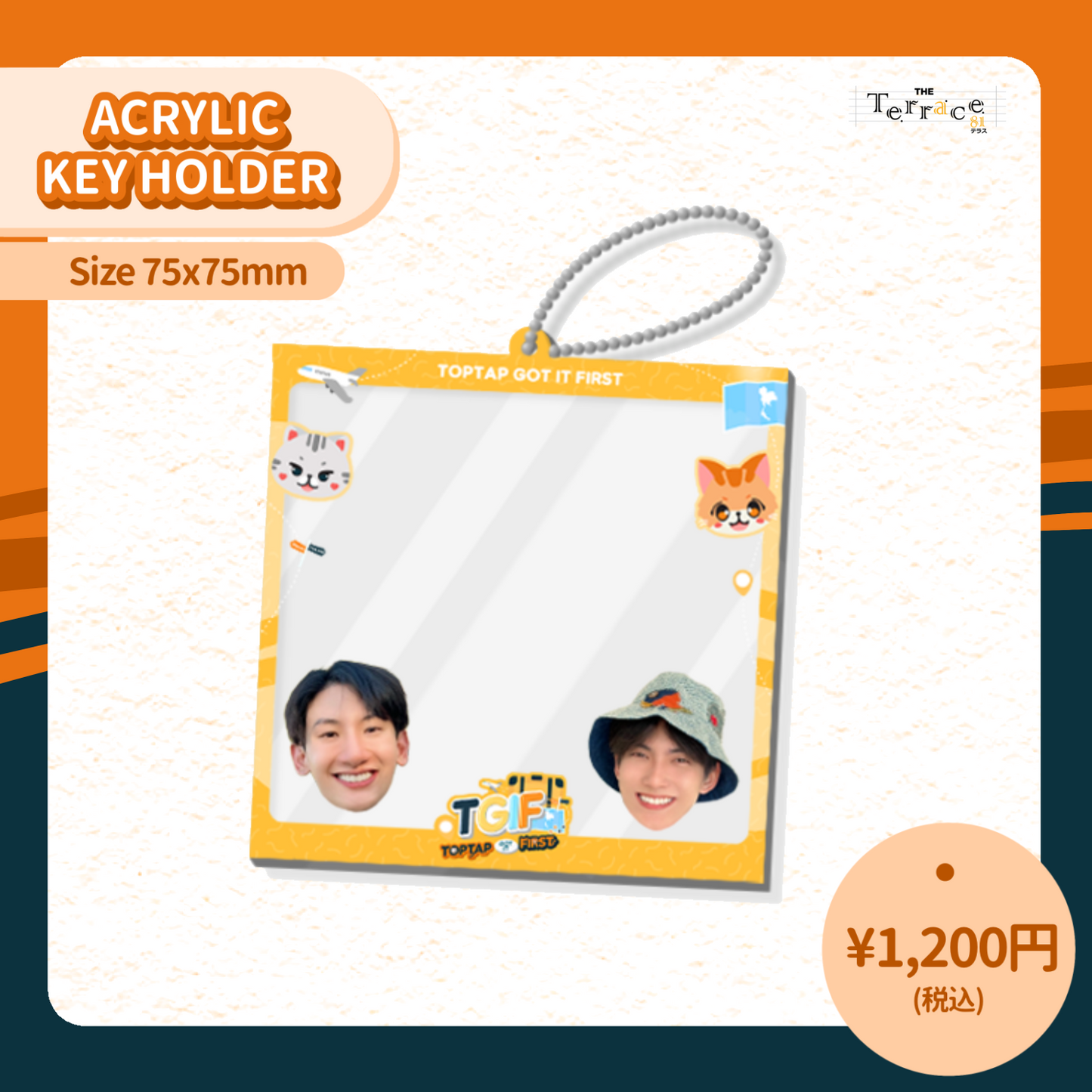 Acrylic Keyholder 1 (First and Toptap Ver.)